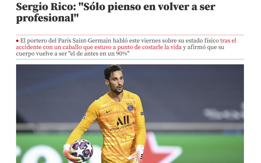 Rico：昏迷时我梦见了我的父亲 但他不理我 我的朋友说这意味着我的生命不应该被终止 